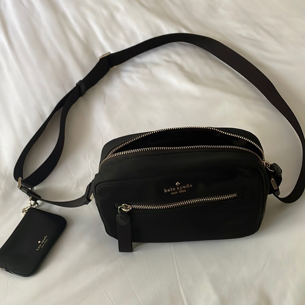 Kate spade - black camera bag style crossbody